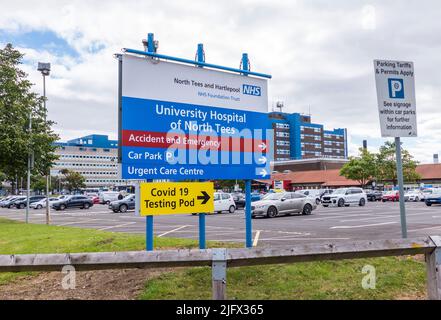 University Hospital of North Tees,Stockton on Tees,England,UK Stock Photo