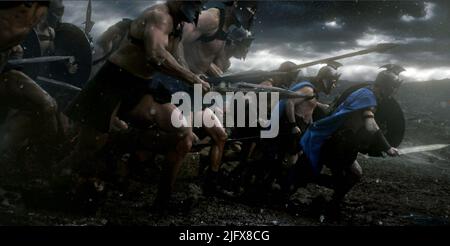 BATTLE SCENE, 300: RISE OF AN EMPIRE, 2014 Stock Photo