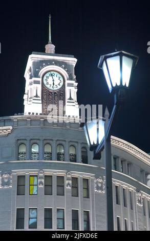 The historic Wako Building at Ginza, Tokyo JP Stock Photo