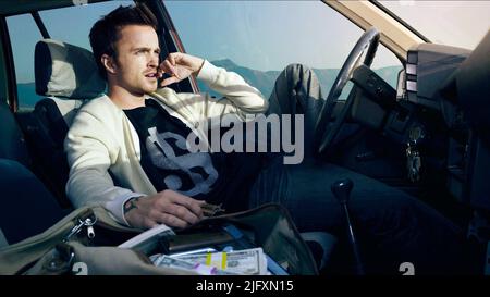 AARON PAUL, NEED FOR SPEED, 2014 Stock Photo