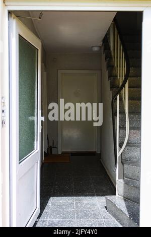 Curated visual reference: Visual Reference: View Of Entrance Of Cheap Apartment In Itzehoe Germany With