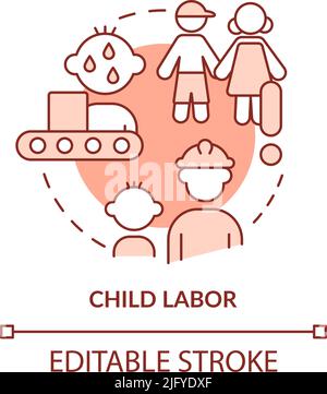 Poverty terracotta concept icon Stock Vector Image & Art - Alamy