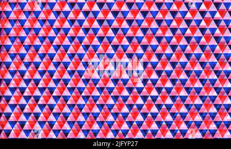 Red, pink and dark blue abstract background with triangular elements geometric 3d texture. Vector illustration Stock Vector