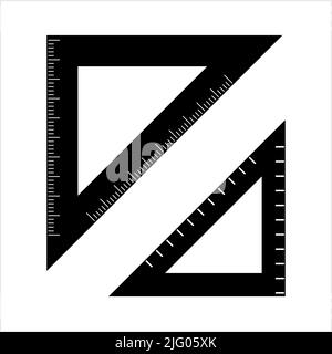 Square gauge black icon. Measure indicator symbol Stock Vector Image ...