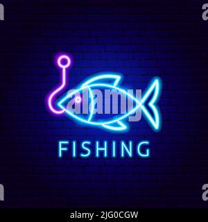 spinning reel neon glow icon illustration 20589687 Vector Art at