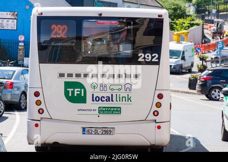 Rural Transport Programme/TFI Local Link bus in Donegal Town, County ...