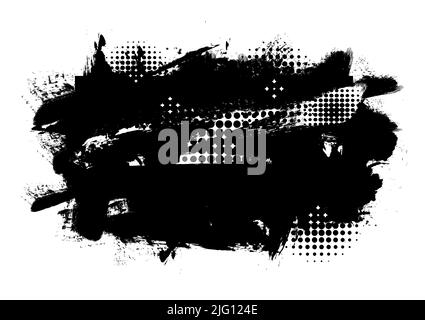 Abstract background texture dirty paint banner art graphic design backdrop label sale promotion presentation splash trendy vector illustration Stock Vector