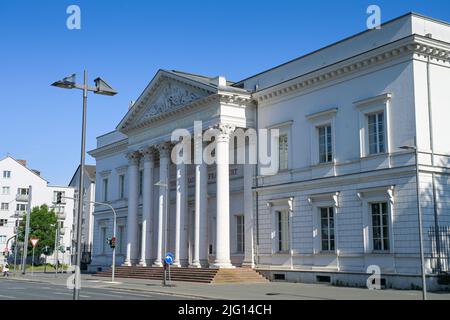 Literaturhaus Frankfurt, Gebäude Alte Stadtbibliothek, Schöne Aussicht, Frankfurt am Main, Hessen, Deutschland Stock Photo