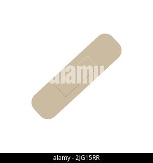 Medical plaster icon vector illustration isolated on white background Stock Vector