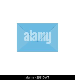 Email icon vector illustration isolated on white background Stock Vector