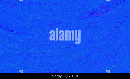 Surreal blue seawave with, underwater whirl. Design. Bending stream of bright blue rippling water Stock Photo
