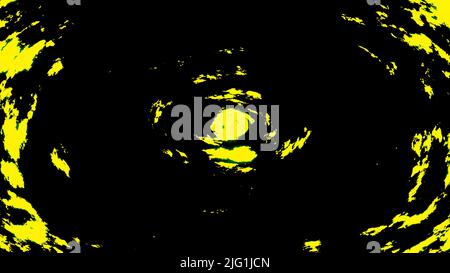 Spinning slowly water splash background. Design. Contrasting liquid slow whirl Stock Photo