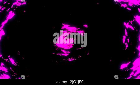 Spinning slowly water splash background. Design. Contrasting liquid slow whirl Stock Photo
