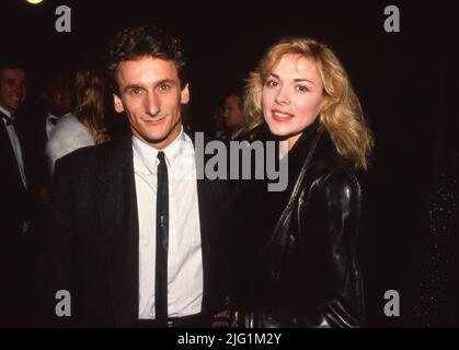 Kim Cattrall and Andre J. Lyson at the Smithsonian's "Hollywood