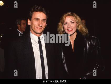 Kim Cattrall and Andre J. Lyson at the Smithsonian's "Hollywood