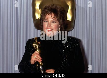 Kathy Bates at the 63rd Academy Awards ceremony on March 25, 1991 at the Shrine Auditorium in Los Angeles Credit: Ralph Dominguez/MediaPunch Stock Photo