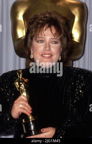 Kathy Bates at the 63rd Academy Awards ceremony on March 25, 1991 at the Shrine Auditorium in Los Angeles Credit: Ralph Dominguez/MediaPunch Stock Photo