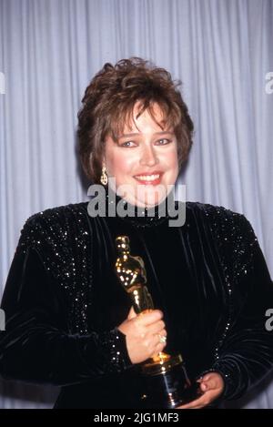 Kathy Bates at the 63rd Academy Awards ceremony on March 25, 1991 at the Shrine Auditorium in Los Angeles Credit: Ralph Dominguez/MediaPunch Stock Photo