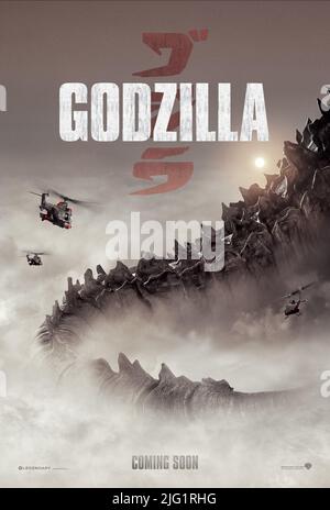 Godzilla movie poster hi-res stock photography and images - Alamy