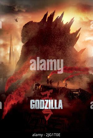 Godzilla movie poster hi-res stock photography and images - Alamy