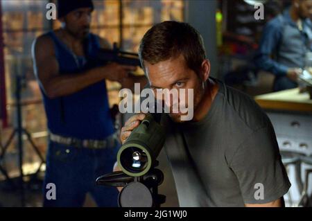 PAUL WALKER, BRICK MANSIONS, 2014 Stock Photo