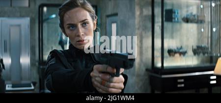 EMILY BLUNT, EDGE OF TOMORROW, 2014 Stock Photo