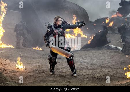 EMILY BLUNT, EDGE OF TOMORROW, 2014 Stock Photo