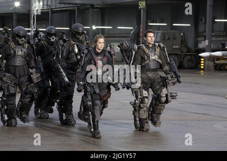 BLUNT,CRUISE, EDGE OF TOMORROW, 2014 Stock Photo