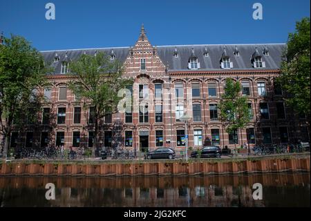 Bushuis Building At At Amsterdam The Netherlands 23-6-2022 Stock Photo