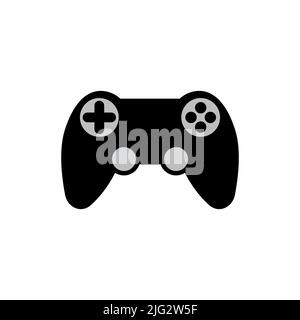 Joystick vector icon isolated on white background Stock Vector