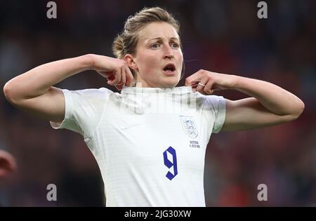 Manchester, UK. 6th July, 2022. Ellen White of England during the UEFA Women's European Championship 2022 match at Old Trafford, Manchester. Picture credit should read: Darren Staples/Sportimage Credit: Sportimage/Alamy Live News Stock Photo