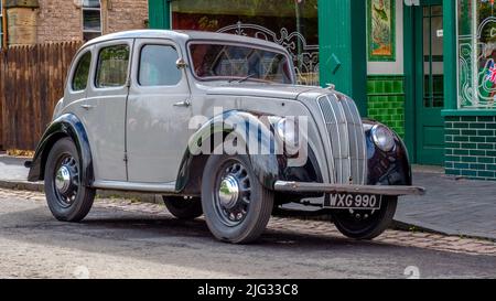 The Morris Eight Series E is a small family car produced by Morris Motors from 1935 to 1948 Stock Photo