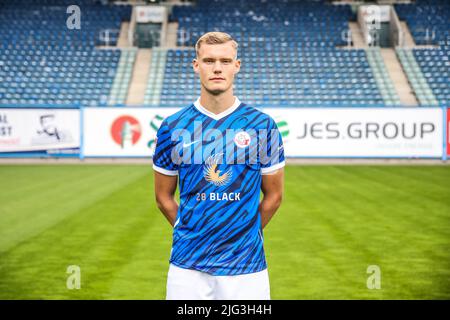 07 July 2022, Mecklenburg-Western Pomerania, Rostock: Kai Pröger of FC ...