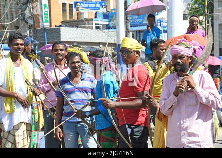 Burdwan, Purba Bardhaman, West Bengal / India July 07, 2022