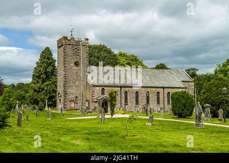 St Oswald's Church Ravenstonedale Cumbria Stock Photo