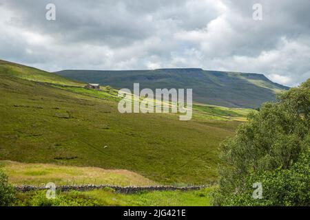 Wild Boar Fell Mallerstang in Cumbria Stock Photo