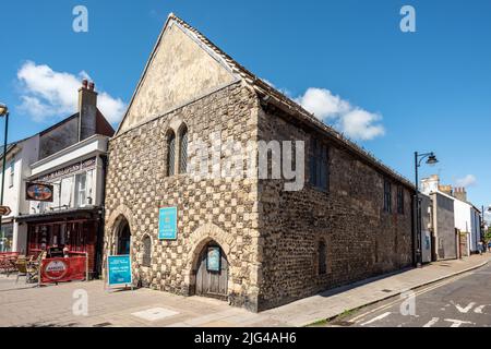 Shoreham-by-Sea, July 1st 2022: The Marlipins Museum Stock Photo