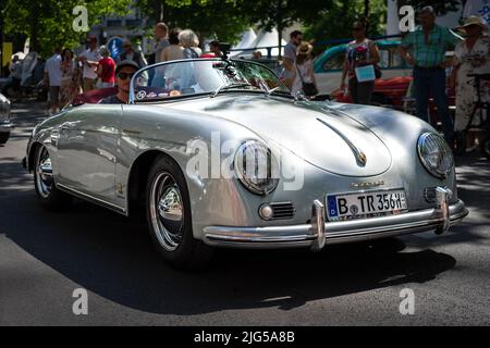 BERLIN - JUNE 18, 2022: Sports car Porsche 356. Classic Days Berlin. Stock Photo