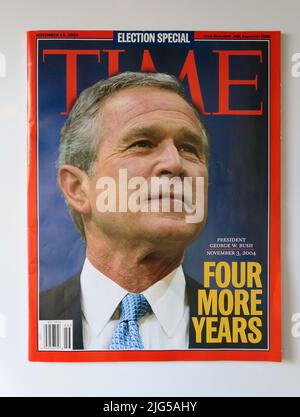 Vintage 15 November 2004 'Time' magazine cover, USA Stock Photo