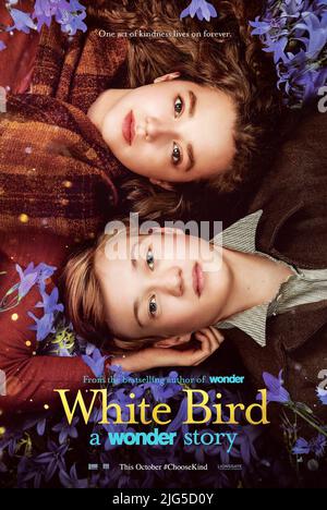 White Bird movie Orlando Schwerdt & Ariella Glaser Stock Photo - Alamy