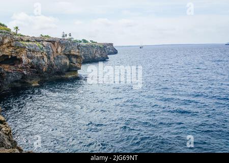 Cala Torre Del Ram, island of Menorca. Spain Stock Photo