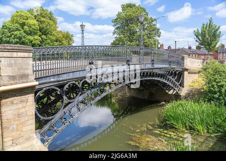 Tickford Bridge in Newport Pagnell in Buckinghamshire Stock Photo