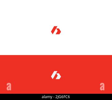 Letter A Logo Template Vector Abstract Monogram Symbol Stock Vector