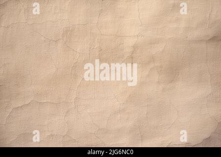 Cracked abstract beige concrete wall background Stock Photo