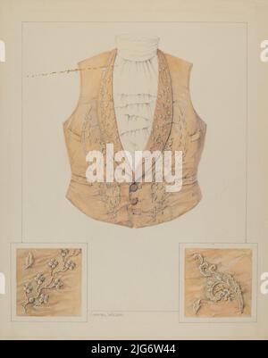 Vest, c. 1937. Stock Photo