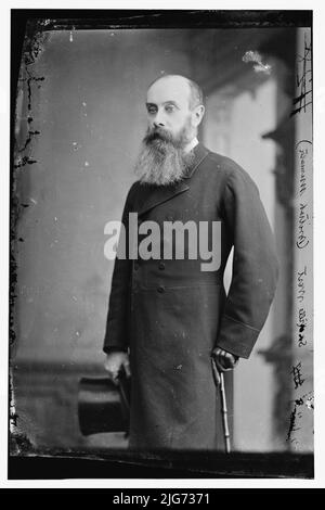 West, Hon. Sackville (British Minister), between 1870 and 1880. [British diplomat: Envoy Extraordinary and Minister Plenipotentiary to the United States]. Stock Photo