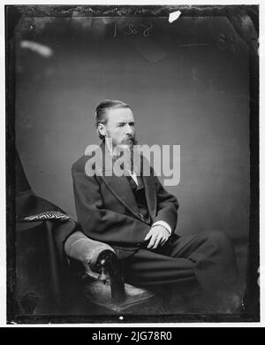 Kerr, Hon. Michael C. of Ind. Speaker of H of R, between 1865 and 1880. [Lawyer, politician: speaker of the US House of Representatives]. Stock Photo