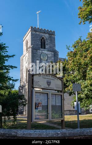 St James Church, parish church in Poole, Dorset, England, UK Stock Photo