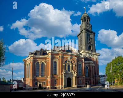 St. Michaelis Church, Hamburg, Germany, Europe Stock Photo