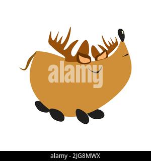 Vector clipart of animals and insects isolated on white background Stock Vector